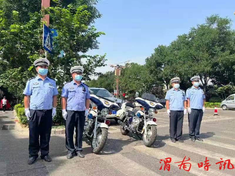  你拼搏 我守护 韩城公安交警圆满完成2022年高考交通安保工作(图8)