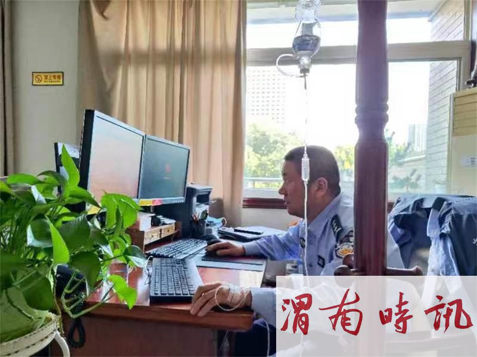 【节日我在岗】为你点赞！ 韩城公安交警带病坚守岗位彰显敬业精神