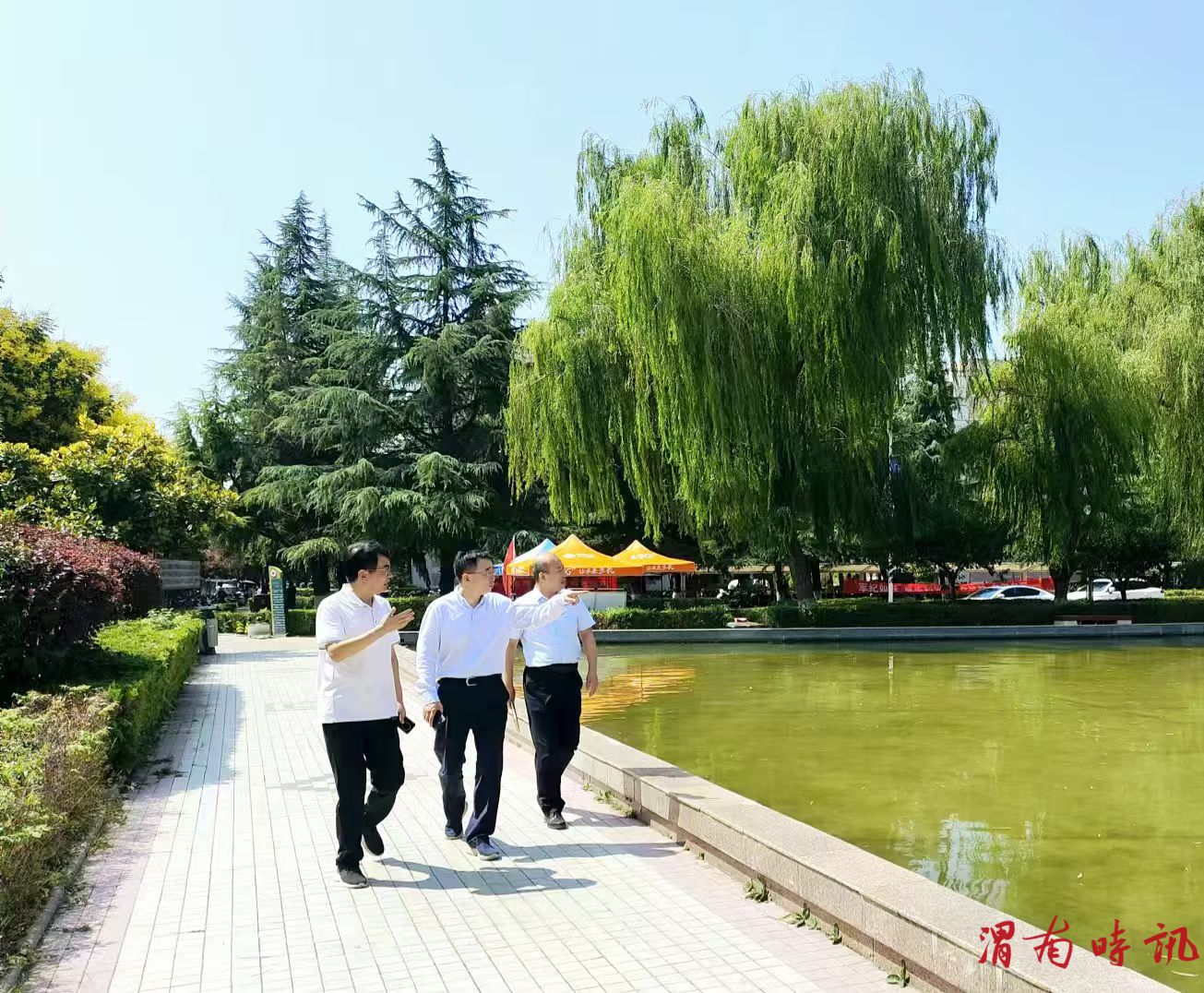 渭南师范学院院长张守华调研指导学生餐厅饮食管理工作(图5)